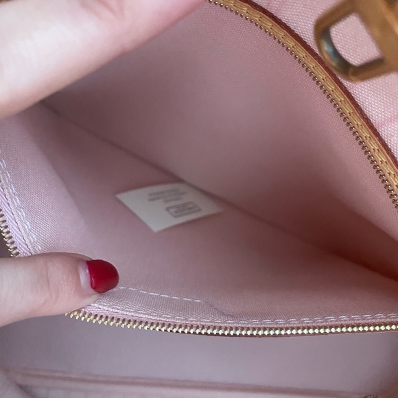 Damier Azur Neverfull MM with Rose Ballerine interior - Picture 16 of 16